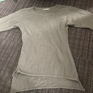 Olive Green long sleeve shirt